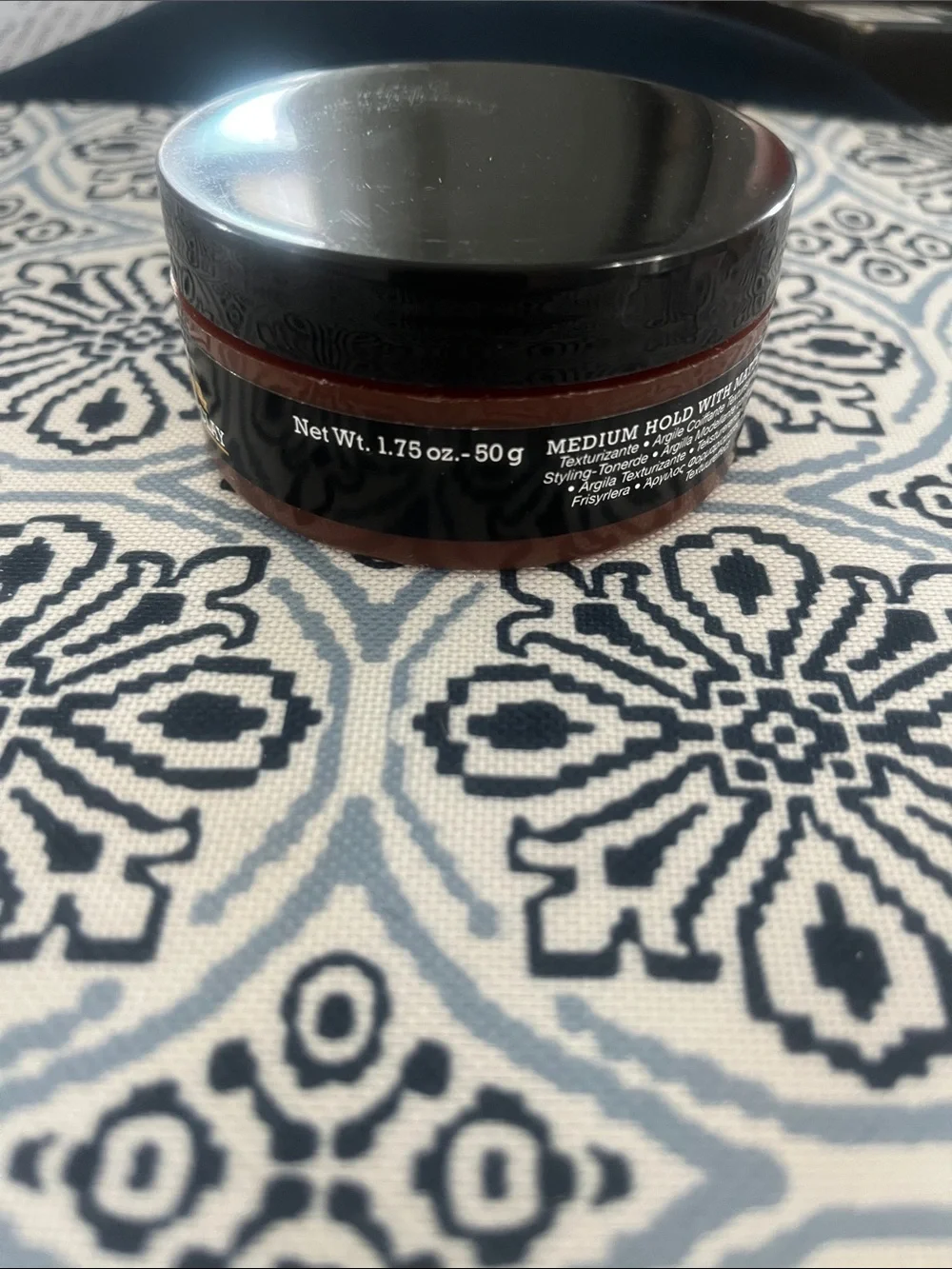 Kiehl's Texturizing Clay - Black and Brown Jar